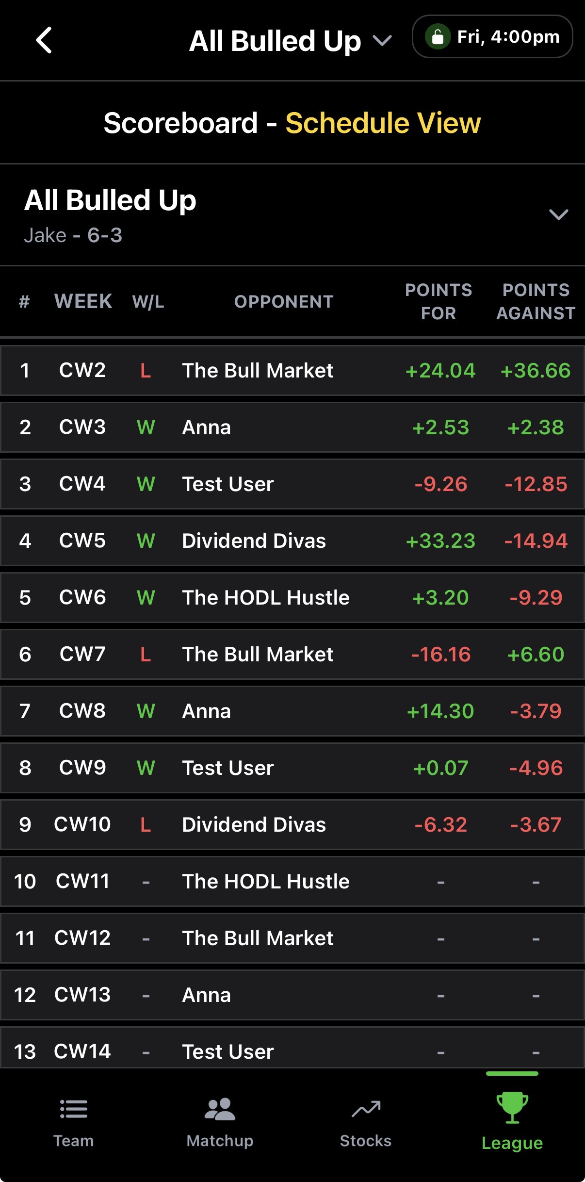 Fantasy Stocks App Screenshot 9